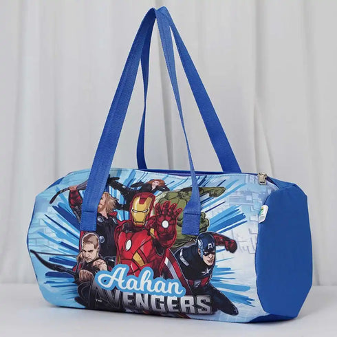 Personalised Cartoon Printed Kids Swimming Duffle Bag