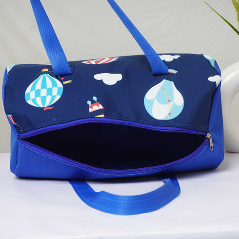 Personalized Air Balloon Printed Kids Duffle Bag Gift Combo