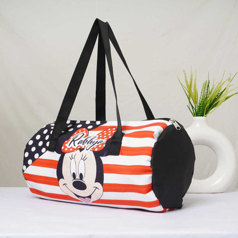 Personalised Cartoon Printed Kids Duffle Bag