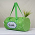 Personalised Green Printed Kids Duffle Bag