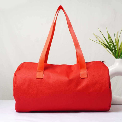 Personalised Football Printed Kids Duffle Bag