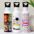 Personalised Printed Kids Steel Bottle With Straw