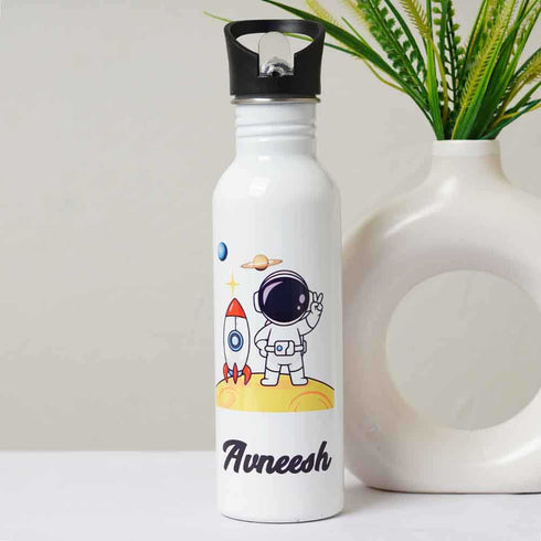 Personalised Kids Triangle Duffle Bag & Steel Bottle Combo