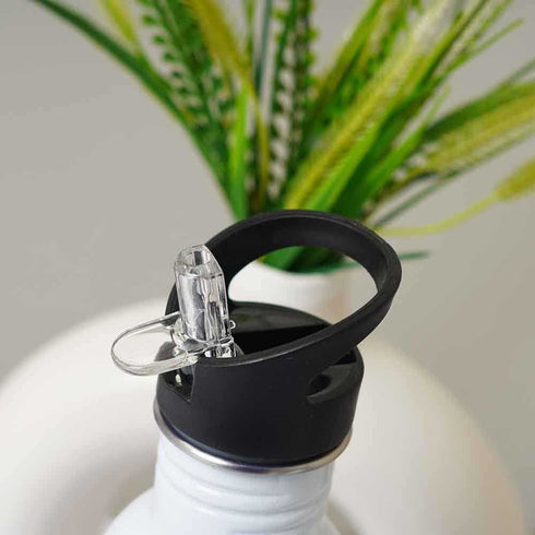 Personalised Printed Kids Steel Bottle With Straw