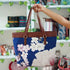 Printed Canvas Shoulder Bag Handbag - Uncommongifts.in