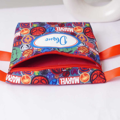 Personalised Cartoons Printed Kids Waist Pouch