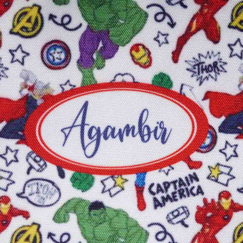 Cartoons Printed Personalised Kids Wet Pouch