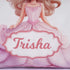 Personalized Pink Doll Printed Kids Pillow