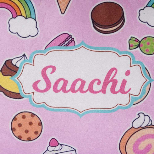 Personalized Rainbow Printed Kids Pillow