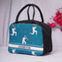 Personalized Cricket Printed Kids Lunch Bag With Handle