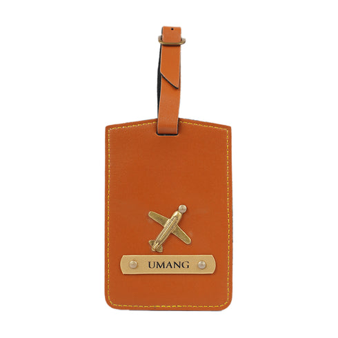 Personalized Luggage Tag With Passport Cover – Combo Gift - Uncommongifts.in