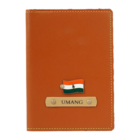 Personalized Luggage Tag With Passport Cover – Combo Gift - Uncommongifts.in