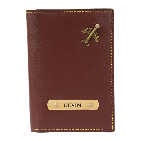 Personalized Luggage Tag With Passport Cover – Combo Gift - Uncommongifts.in