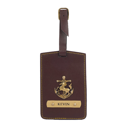 Personalised Wallet Gift Combo With Charm - Brown - Uncommongifts.in