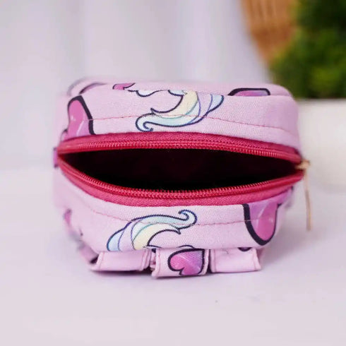 Personalised Unicorn Printed Backpack Keychain