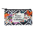 Floral Printed Personalised Pouch - Uncommongifts.in