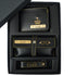 Personalised Gift Combo Men's Wallet With Charm - Black - Uncommongifts.in