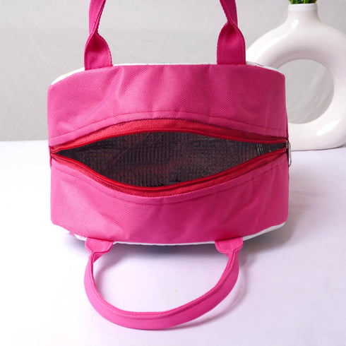 Personalised Fairy's Printed Kids Lunch Bag With Handle