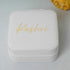 Personalized Organizer Jewellery Box for Women - White