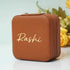 Personalized Organizer Jewellery Box for Women - Brown