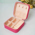 Personalized Organizer Jewellery Box for Women - Dark Pink