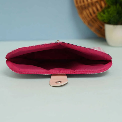 Personalized Pink Printed Sunglass Cover