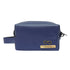 Personalized PU Box Pouch with Charm- Blue - Uncommongifts.in
