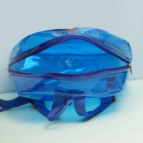 Personalized Kids Jelly Backpack - Blue