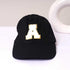Personalised Alphabet Kids Cap/Hat - Black