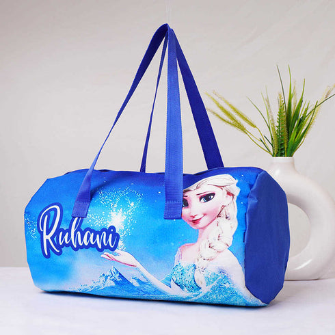 Personalised Cartoon Printed Kids Duffle Bag