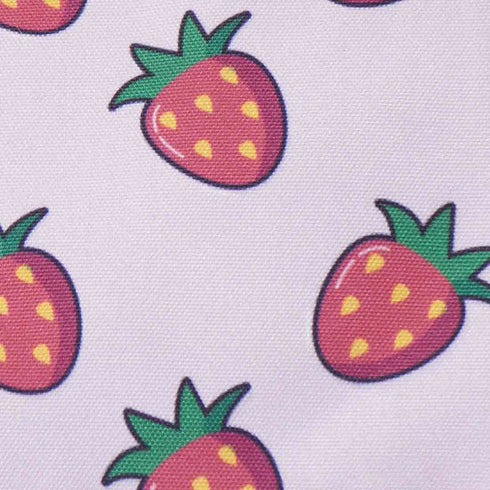 Strawberry Printed Lunch Bag With Handle - Uncommongifts.in
