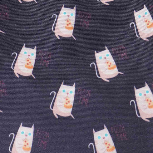 Cats Printed Lunch Bag With Handle - Uncommongifts.in