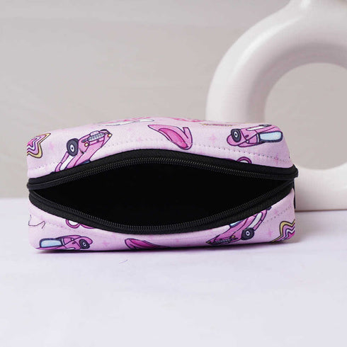 Personalised Pink Printed Kids Box Pouch