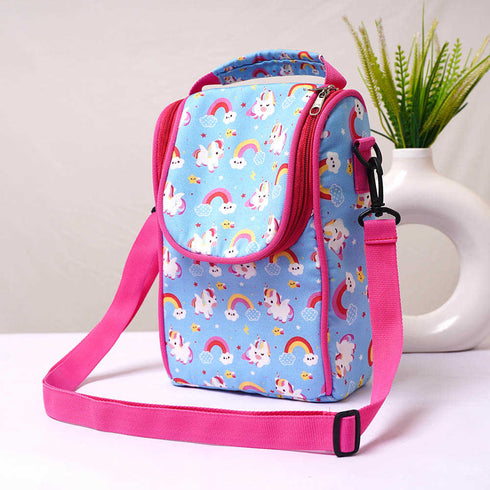 Personalised Rainbows Printed Kids Lunch Bag