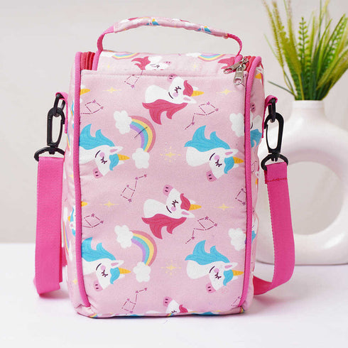 Personalised Unicorn Printed Kids Lunch Bag
