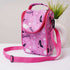 Personalised Pink Printed Kids Lunch Bag