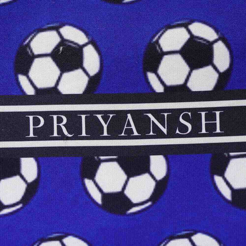 Personalised Football Printed Kids Laptop Sleeve/Cover