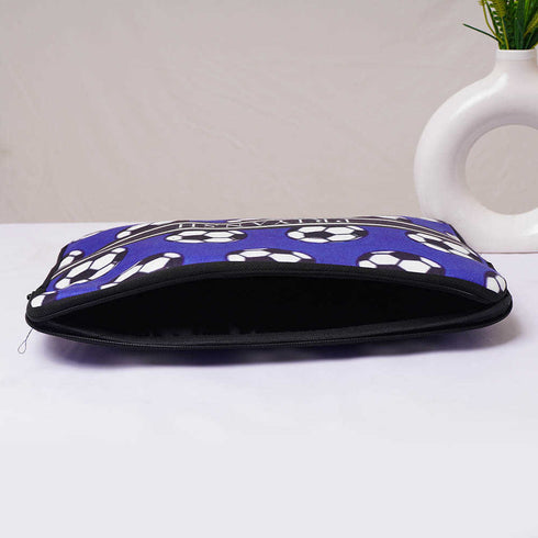 Personalised Football Printed Kids Laptop Sleeve/Cover