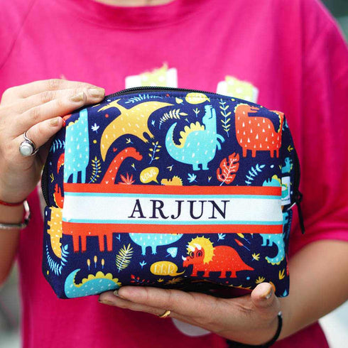 Personalised Animals Printed Kids Box Pouch