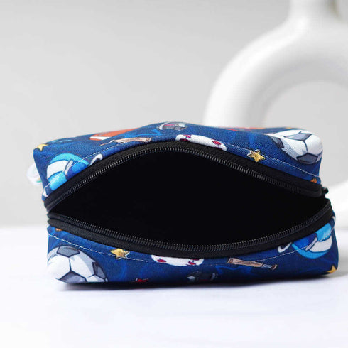 Personalised Football Printed Kids Box Pouch
