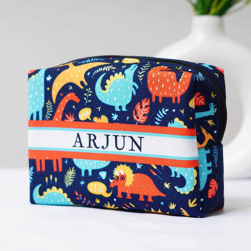 Personalised Animals Printed Kids Box Pouch