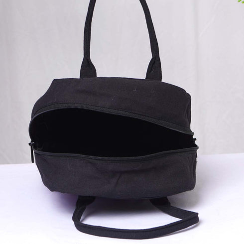 Printed Canvas Lunch Bag - Uncommongifts.in