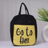 Panda Printed Canvas Lunch Bag - Uncommongifts.in