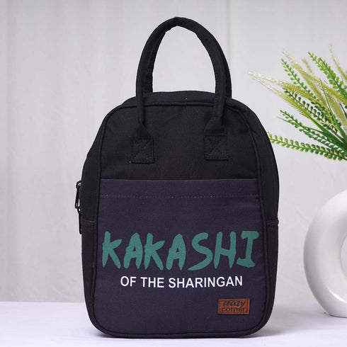 Printed Canvas Lunch Bag - Uncommongifts.in