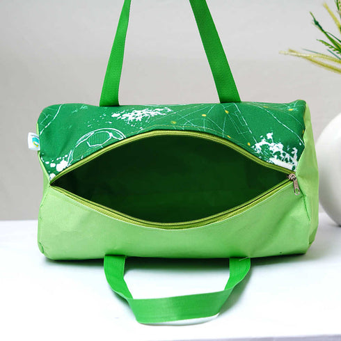 Personalised Football Printed Kids Swimming Duffle Bag