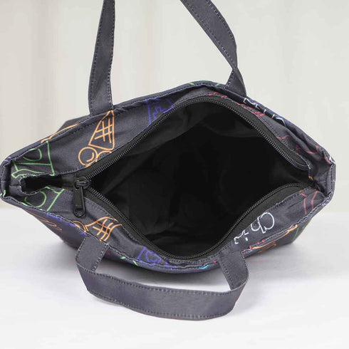 Ice Cream Printed Lunch Bag With Handle - Uncommongifts.in