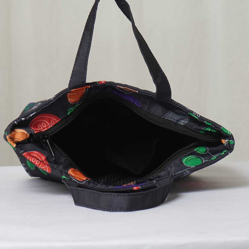 Vegetables Printed Lunch Bag With Handle - Uncommongifts.in