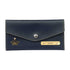 Personalised Gift Combo Women's Wallet With Charm - Navy Blue - Uncommongifts.in