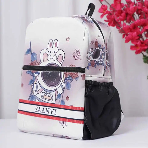 Personalised Astronaut Printed Kids Bag Pack