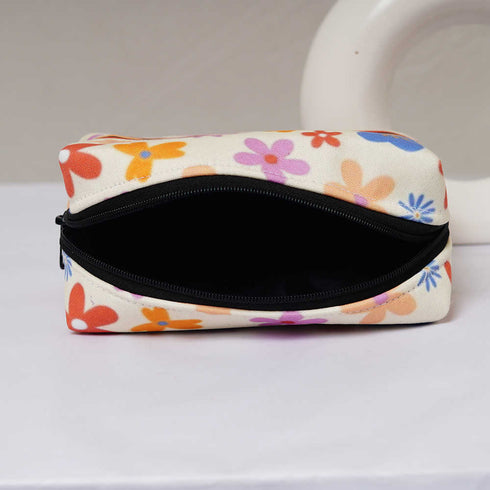 Personalised Florals Printed Kids Box Bag Combo Gift Set